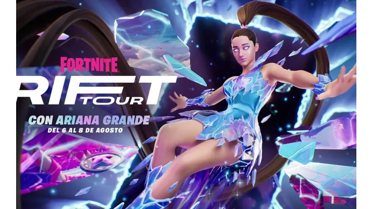 Fecha y Hora para ver los conciertos de Ariana Grande en Fortnite