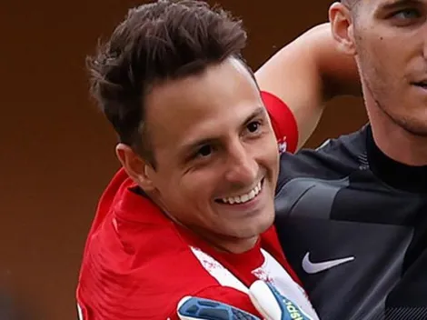 A empujones: así terminó Santiago Arias y un rival de Wolfsburgo