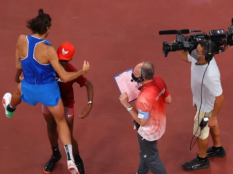 Oro compartido en salto en alto: La emocionante reacción de los campeones