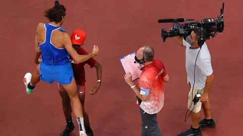 Tamberi y Barshim son los campeones de salto en alto de Tokio 2020.