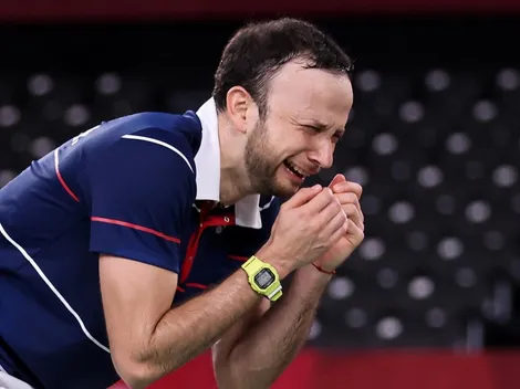 La emotiva celebración de Kevin Cordón tras su pase a semifinales