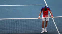 La frustración de Novak Djokovic