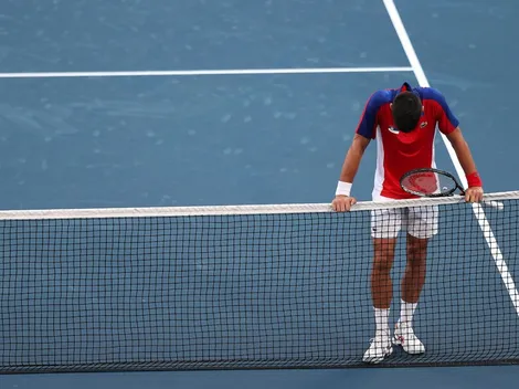 El día de furia de Novak Djokovic: revoleó una raqueta a la tribuna