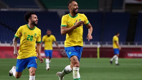 Matheus Cunha anotó el primer gol de Brasil para encaminar la clasificación.