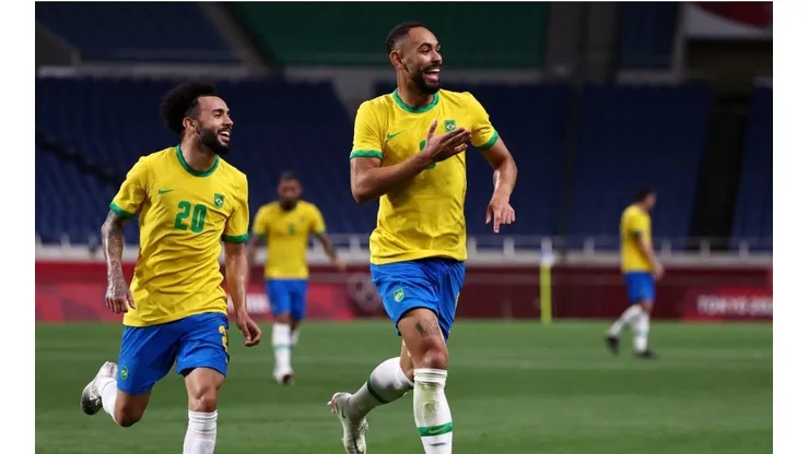 Matheus Cunha anotó el primer gol de Brasil para encaminar la clasificación.