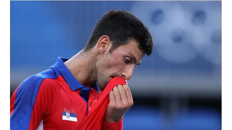 Novak Djokovic perdió el bronce y abandona el Dobles Mixto.