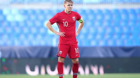 Martin Odegaard con Noruega.