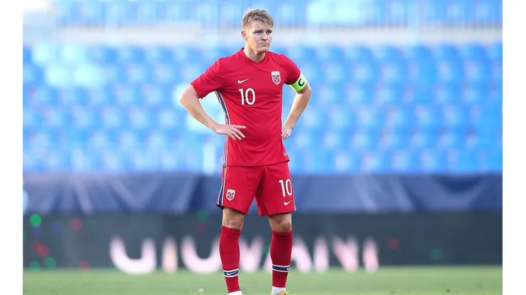 Martin Odegaard con Noruega.