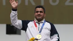 Javad Foroughi, el campeón olímpico de Tiro que fue acusado de terrorismo.