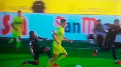 Roberto Soldado en su acción de juego.