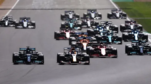 Así fue la largada de la Fórmula 1 en Silverstone, ¿qué ocurrirá el domingo desde Hungría? (Foto: Getty Images).