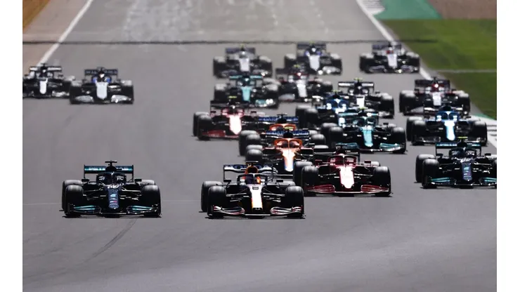 Así fue la largada de la Fórmula 1 en Silverstone, ¿qué ocurrirá el domingo desde Hungría? (Foto: Getty Images).