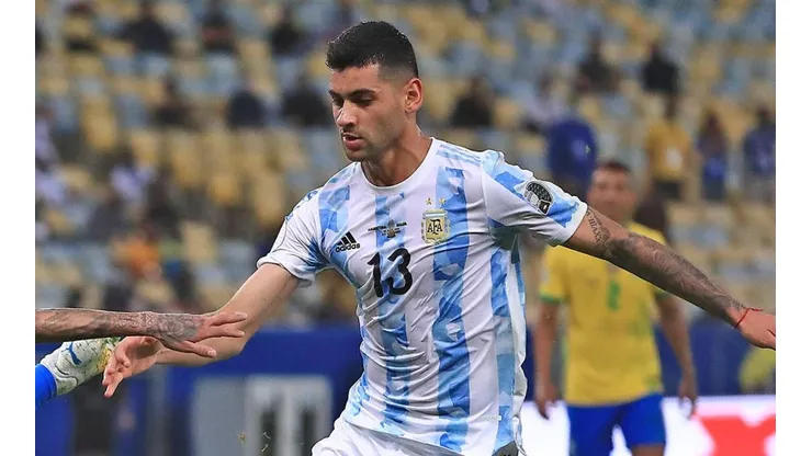 Acción de juego de Cristian Romero.