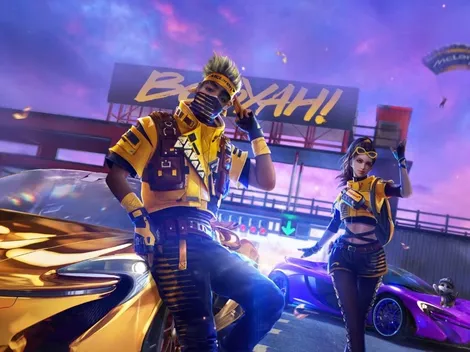 Free Fire trae más regalos tematizados con McLaren