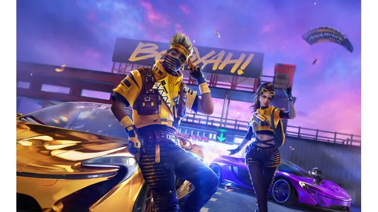 Free Fire trae más regalos tematizados con McLaren