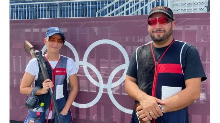 Fátima Gálvez y Alberto Fernández, medallas de oro en Foso mixto.