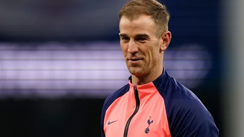 Joe Hart en su reciente paso por Tottenham.