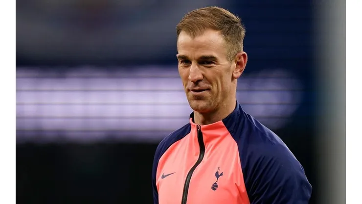 Joe Hart en su reciente paso por Tottenham.