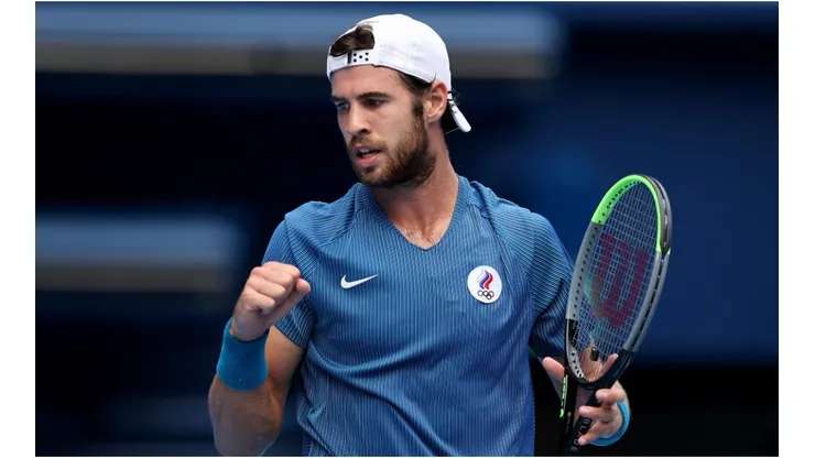 Karen Khachanov es el primer finalista del singles masculino de tenis en Tokio 2020.