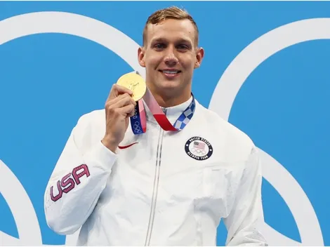 El noble gesto de Caeleb Dressel tras ganar una nueva medalla de oro