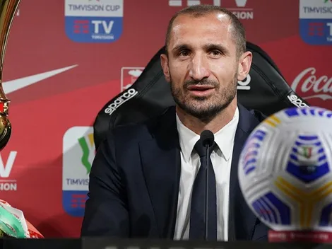Giorgio Chiellini apareció en medio de su descanso para entregar noticias de su futuro