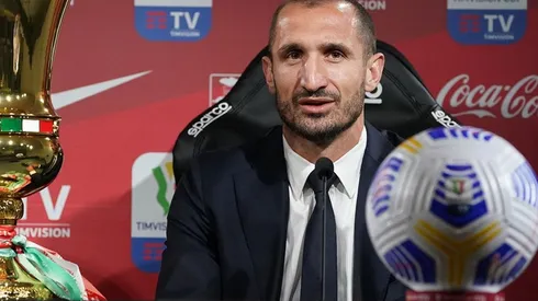 Chiellini en rueda de prensa previo a final de Copa Italia.