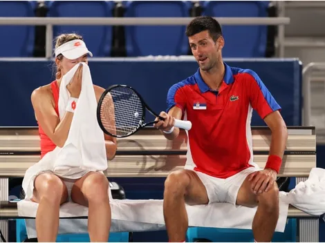 Djokovic, criticado por su polémica actitud en juego de Dobles Mixto