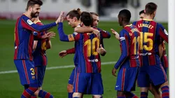 Jugadores del Fútbol Club Barcelona.