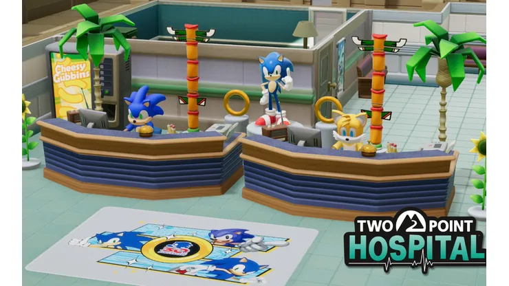 Sonic llega a Two Point Hospital junto con una prueba gratuita