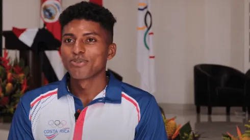 Gerald Drummond tendrá su primera participación en Tokio 2020 en atletismo 400 metros vallas (Fuente: YouTube Comité Olímpico de Costa Rica)