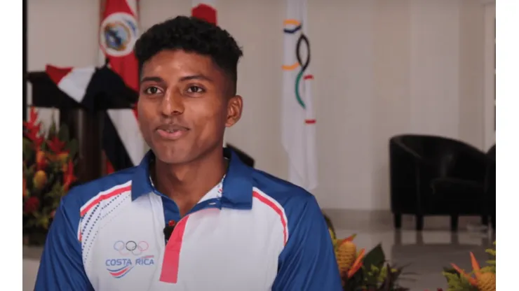 Gerald Drummond tendrá su primera participación en Tokio 2020 en atletismo 400 metros vallas (Fuente: YouTube Comité Olímpico de Costa Rica)