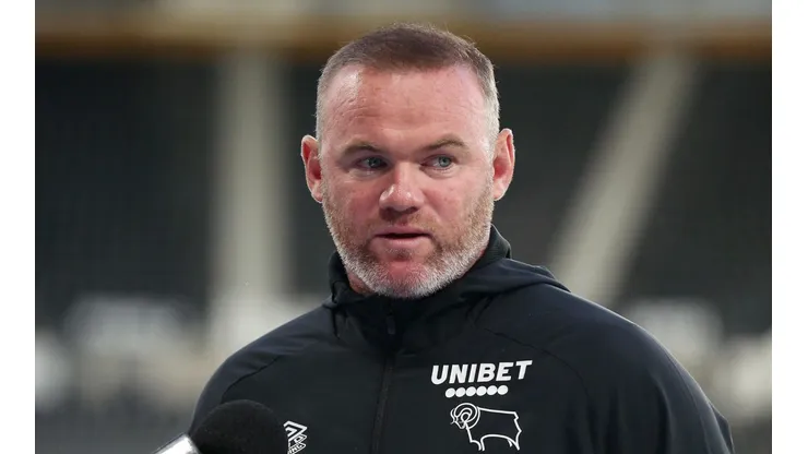 Wayne Rooney, entrenador del Derbi County.