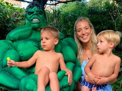 El futbolista que aprovechó las vacaciones para ejercitarse y quedar como Hulk