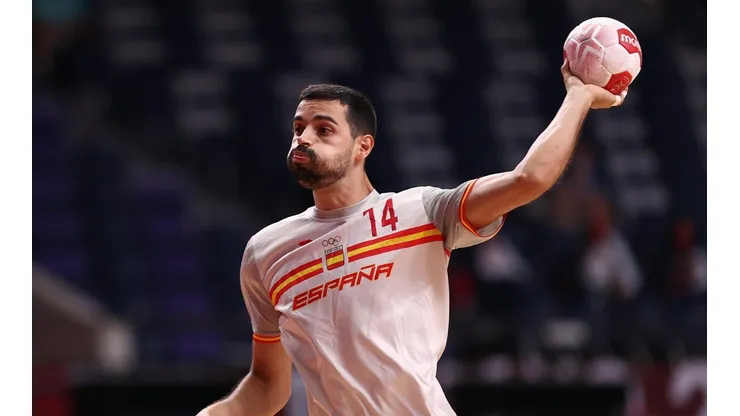 Ferran Sole Sala, uno de los jugadores de la Selección España de Balonmano (Foto: Getty Images).
