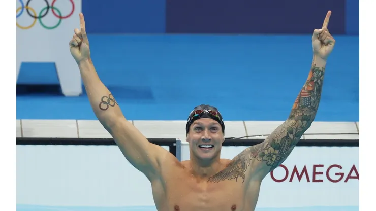 Caeleb Dressel continúa sumando para su medallero personal.