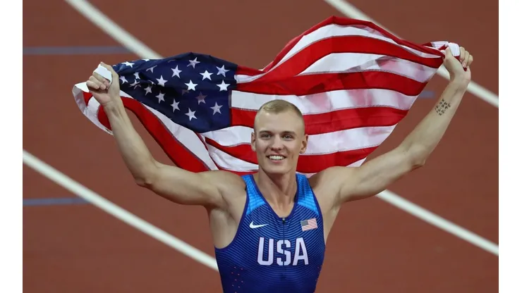 Sam Kendricks no podrá defender su medalla de bronce de Río 2016 en salto con garrocha.