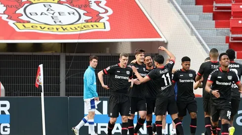 Fesstejo de gol del Bayer Leverkusen.