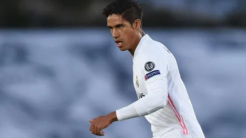 Varane en uno de sus últimos partidos con el Real Madrid.