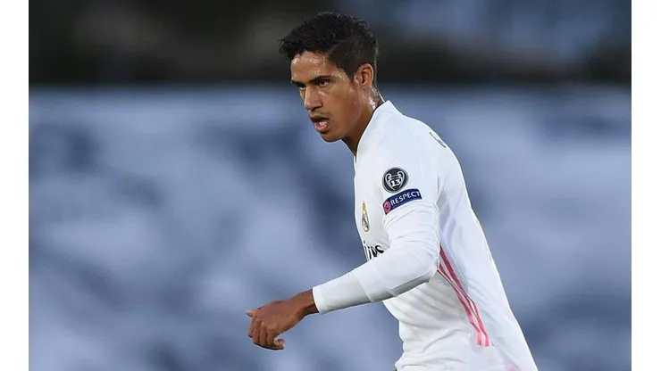 Varane en uno de sus últimos partidos con el Real Madrid.