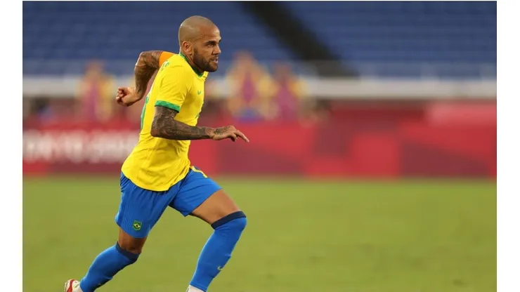 Dani Alves es candidato a ganar una medalla con Brasil en Tokio 2020.