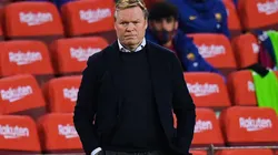 Ronald Koeman en dirección del Barcelona.