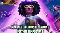 Guía de todas las Misiones Legendarias de la Semana 8 en Fortnite