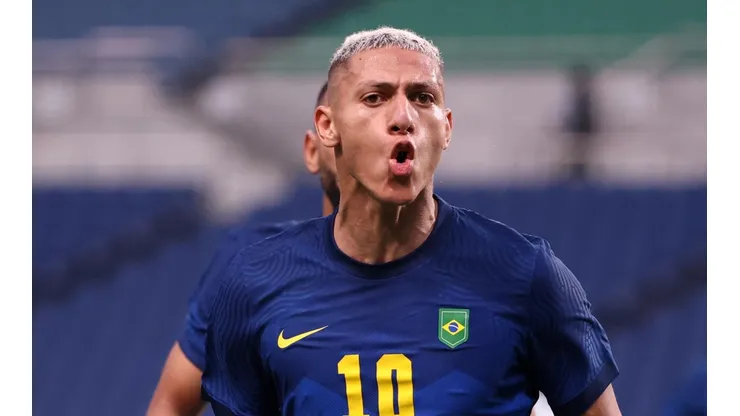 Richarlison, autor de un gol en la victoria brasileña.