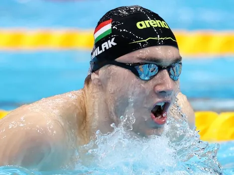 Kristof Milak, el joven húngaro que batió el récord olímpico de 200 mts mariposa de Michael Phelps