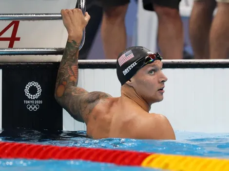 Tokio 2020: Sin Caeleb Dressel, Estados Unidos quedó afuera del podio en los 4x200 metros libre