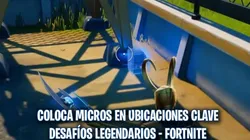 Dónde colocar los micros en ubicaciones claves de Fortnite