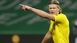 Erling Haaland, delantero del Dortmund.