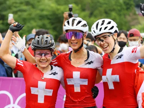 Tokio 2020: Suiza ocupó el podio completo en cross country