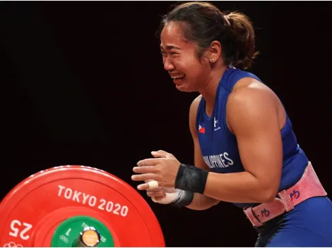 Llora tras hacer historia para Filipinas y es felicitada por Pacquiao