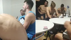 Capturas de la fiesta que protagonizaron Doncic y Eslovenia en la Villa Olímpica.